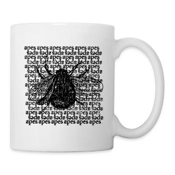 Biene - Tasse - Weiß - Rechts
