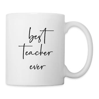 Meilleur professeur de tous les temps - Mug blanc - blanc - Droite
