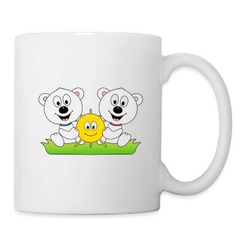 EISBÄREN - SOMMER - SONNE - SONNENSCHEIN - LIEBE - Tasse - Weiß - Rechts