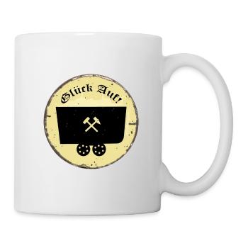 Glück Auf! - Tasse - Weiß - Rechts