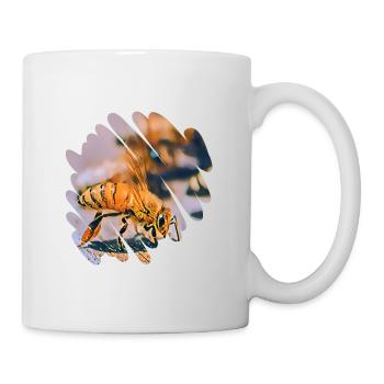 Golden bee - Mug - white - Right