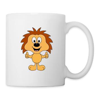 IGEL - LIKE - LIKEN - MÖGEN - DAUMEN HOCH - TIER - Tasse - Weiß - Rechts