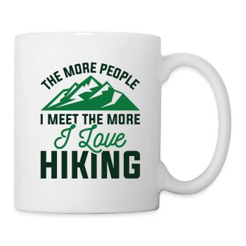 I Love Hiking - Mug - white - Right