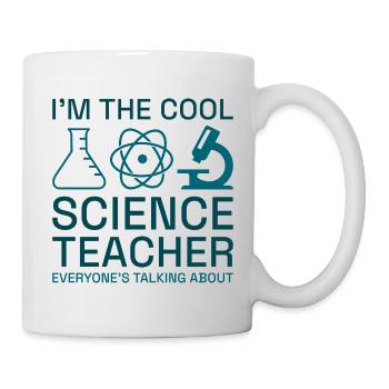 I’m The Cool Science Teacher - Mug - white - Right