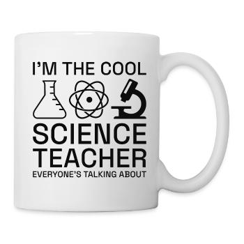 I’m The Cool Science Teacher - Mug - white - Right