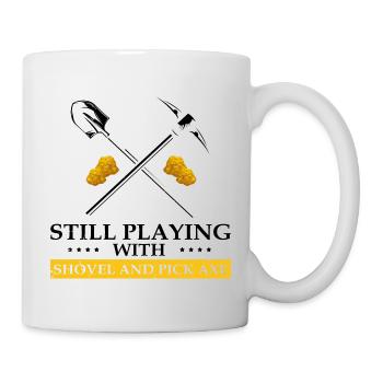 Gold Digger Gold Panning Gold Mining Designs - Mug - white - Right
