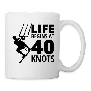 Kitesurfing Kiteboarding Kiteboarder Kitesurf - Mug - white - Right