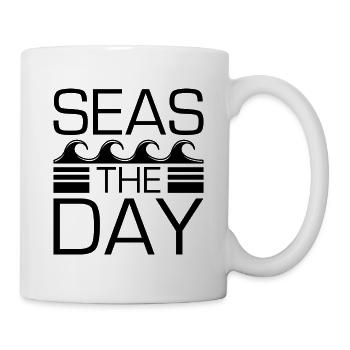 Seas The Day - Mug - white - Right
