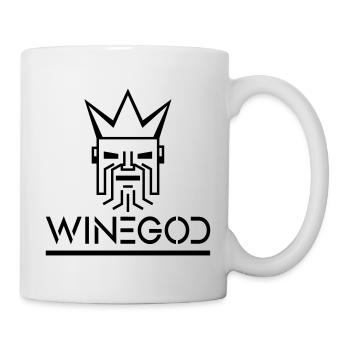 Winegod - Tasse - Weiß - Rechts