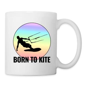 Kitesurfing Kitesurf Kiteboarding Kiteboarder - Mug - white - Right