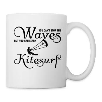Kitesurfen Kitesurfen Kiteboarding Kiteboarder - Tasse - Weiß - Rechts