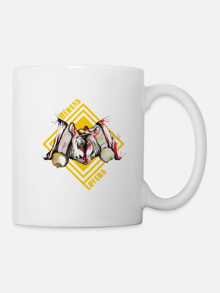 Vache d'hérens lovers - Mug blanc - blanc