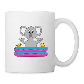 KOALA - POOL - PLANSCHBECKEN - SHAKA - SOMMER - Tasse - Weiß - Rechts