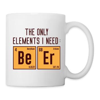The Only Elements I Need - Mug - white - Right