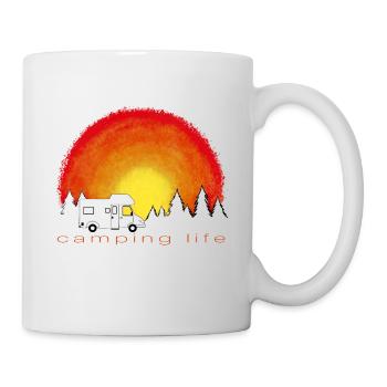 Camping life - Mug - white - Right