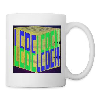 Vivez votre vie - Cube - Univers - Mug blanc - blanc - Droite