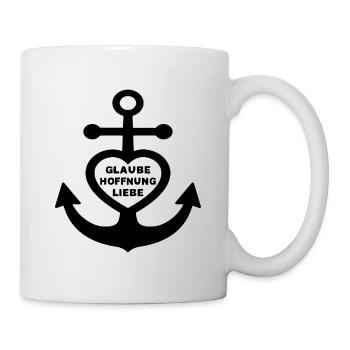 Jesus Christus von Nazareth Glaube Bibel Jesus - Tasse - Weiß - Rechts