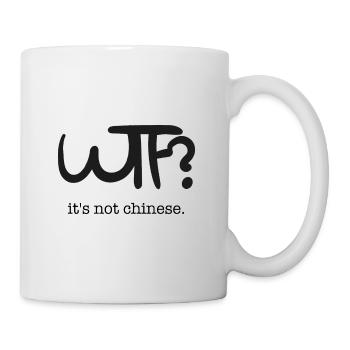 Ce n’est pas chinois - Mug blanc - blanc - Droite