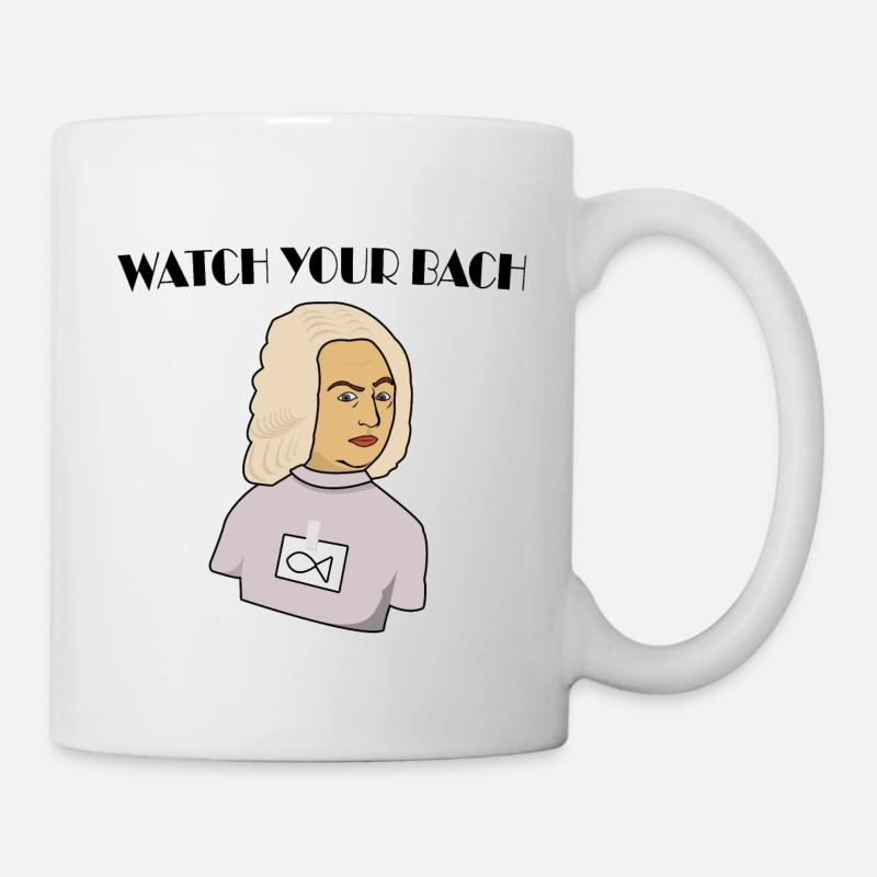 Watch your Bach - Mug blanc - blanc