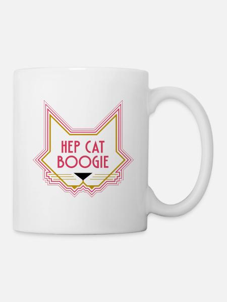 Hep Cat Boogie - Mug blanc - blanc