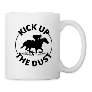 Barrel Racer Reiten Racing Rodeo Lustig - Tasse - Weiß - Rechts