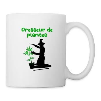 Dresseur de plantes - Mug blanc - blanc - Droite