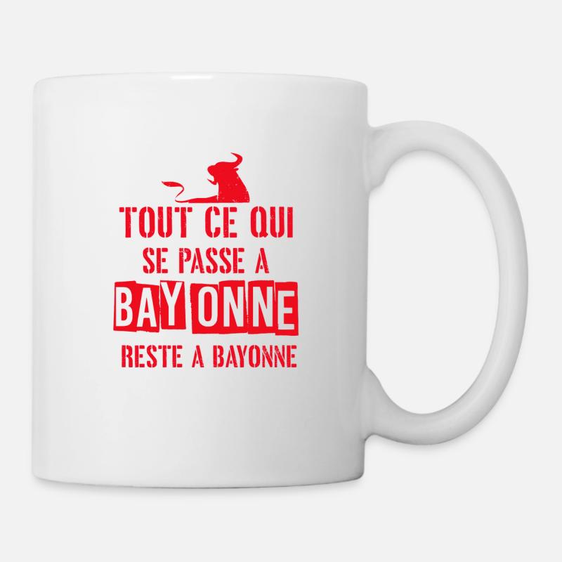 Feria de Bayonne - Mug blanc - blanc