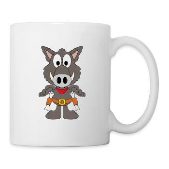 WILDSCHWEIN - COWBOY - WESTERN - TIER - Tasse - Weiß - Rechts