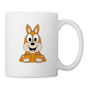 KÄNGURU - TIER - KINDER - BABYS - TIERISCH - Tasse - Weiß - Rechts