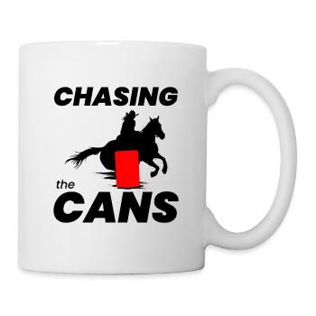 Barrel Racer Rodeo Racing Reiten Lustig - Tasse - Weiß - Rechts
