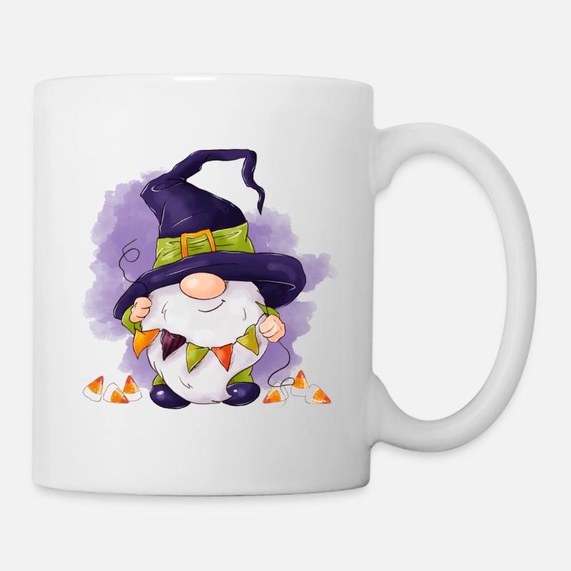 Elfes d’Halloween - Mug blanc - blanc
