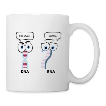 DNA x RNA - Mug blanc - blanc - Droite