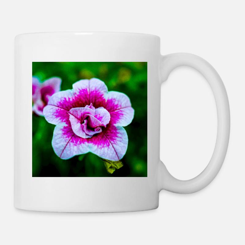 Frühlingsblume - Tasse - Weiß