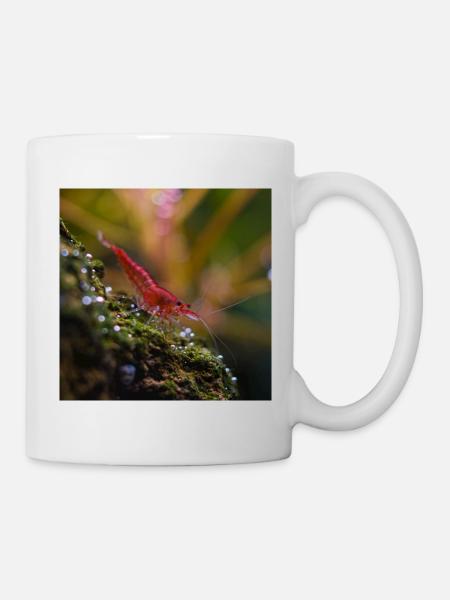 Red shrimp - Mug - white