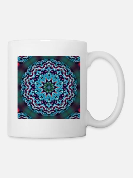 Kaleidoscopic Lightpainting Design #1 - Tasse - Weiß