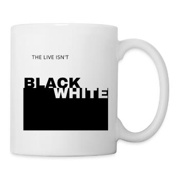 BLACK and WHITE - Tasse - Weiß - Rechts