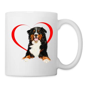 Bouvier bernois - Mug blanc - blanc - Droite