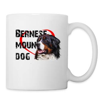 Bouvier bernois - Mug blanc - blanc - Droite