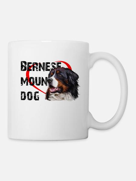 Bernese mountain dog - Mug - white