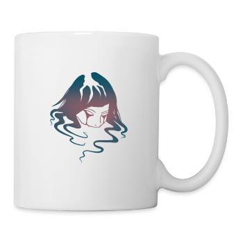 Woman's face in the water - Mug - white - Right
