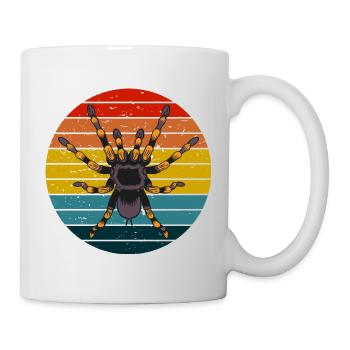 Tarantula Spider Besitzer Exotischer Tierpfleger - Tasse - Weiß - Rechts