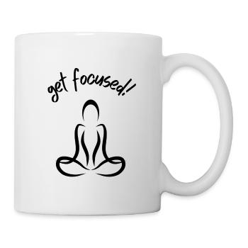 focused2 - Tasse - Weiß - Rechts
