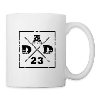 Dad 23 Vatertag Geschenkidee - Tasse - Weiß - Rechts