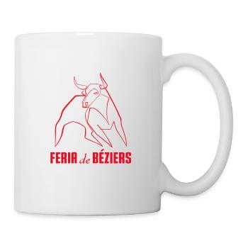 Feria de Béziers - Mug blanc - blanc - Droite
