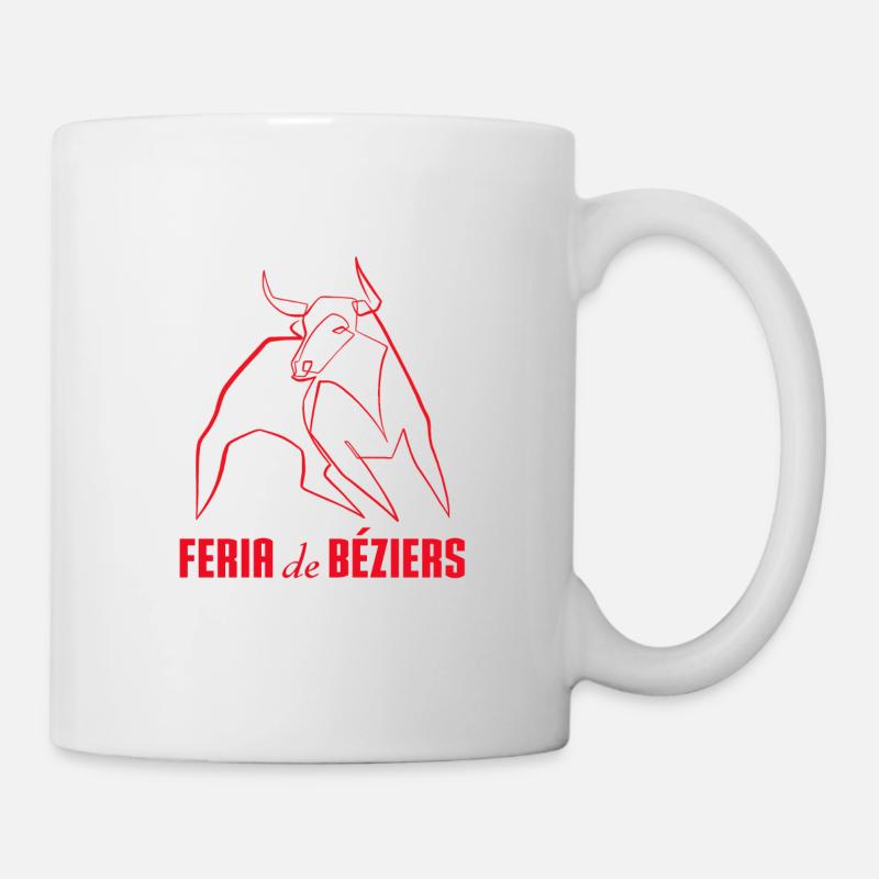 Feria de Béziers - Mug blanc - blanc