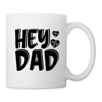 Salut papa - Mug blanc - blanc - Droite