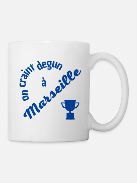 On craint dégun à Marseille - Mug blanc - blanc