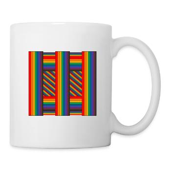 RainbowArt - Tasse - Weiß - Rechts