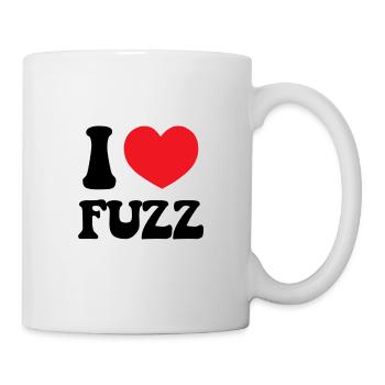 I love Fuzz - Mug blanc - blanc - Droite