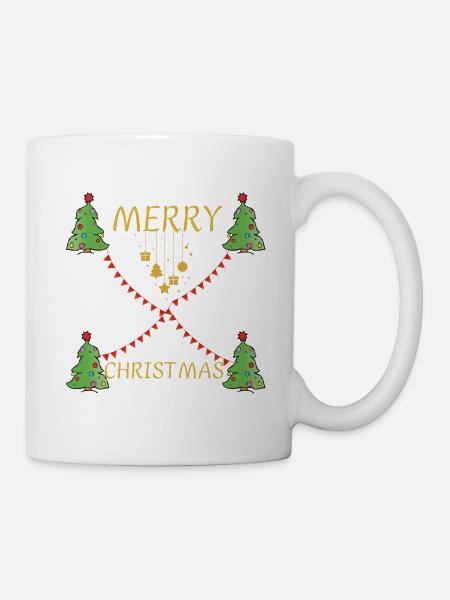 merry christmas - Mug blanc - blanc